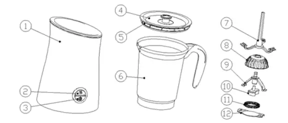 ECG-NM-2255-Milk-Frother-fig-1