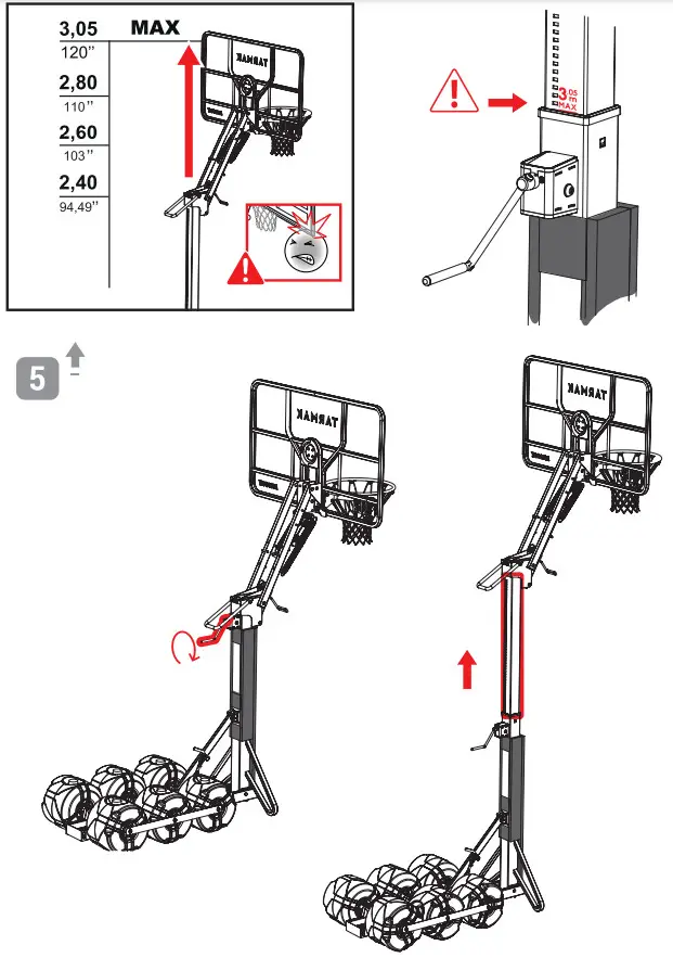 TARMAK B900 Box Basketball - Figure 5