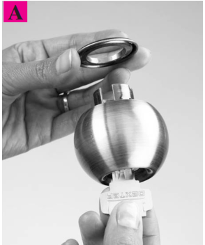 Remove the cylinder A