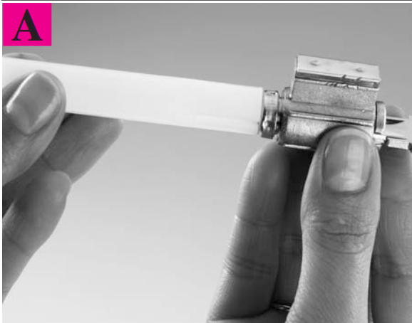 Remove the cylinder plug a