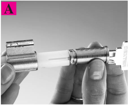 Step 6 - Reinsert the cylinder plug a