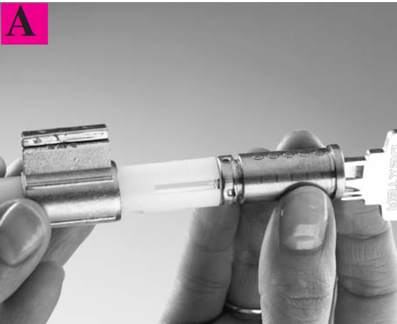 Step #6 - Reinsert the cylinder plug a