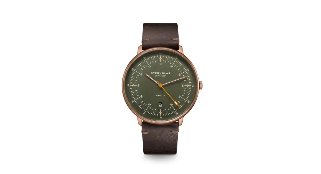 Sternglas Hamburg Automatic Edition Bronze Watch Instructions
