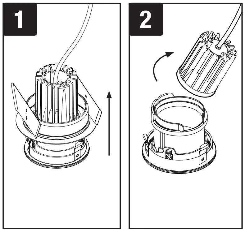 AURORA AU-ADST Primo™ Fire Rated Can for Fixed Primo™ - Electrical 4 Less - fig 1