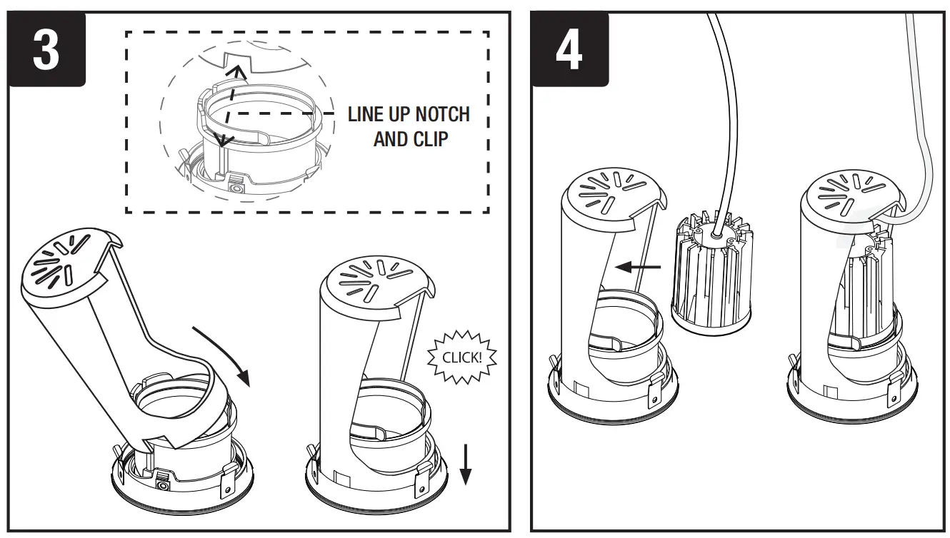 AURORA AU-ADST Primo™ Fire Rated Can for Fixed Primo™ - Electrical 4 Less - fig 2