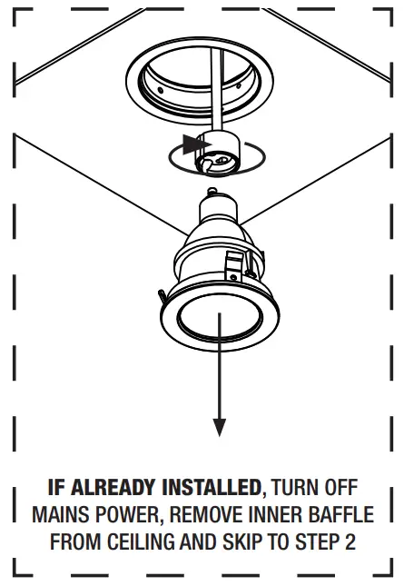 AURORA AU-ADST Primo™ Fire Rated Can for Fixed Primo™ - Electrical 4 Less - fig 4