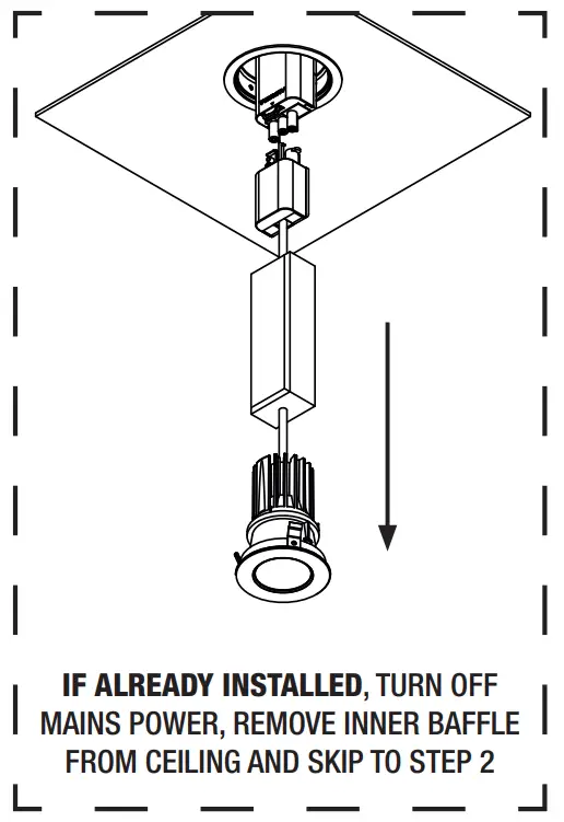 AURORA AU-ADST Primo™ Fire Rated Can for Fixed Primo™ - Electrical 4 Less - fig