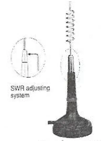 itAM electronic MiniMag-1180 CB6025 CD Magnetic-Mount-Antenna-fig-1