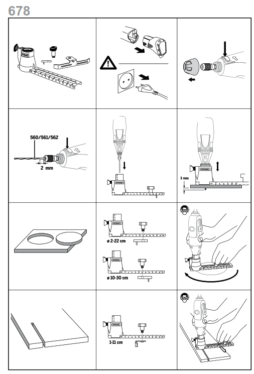 DREMEL 3000-5 Multi-tool incl. Accessories 5 parts - 12