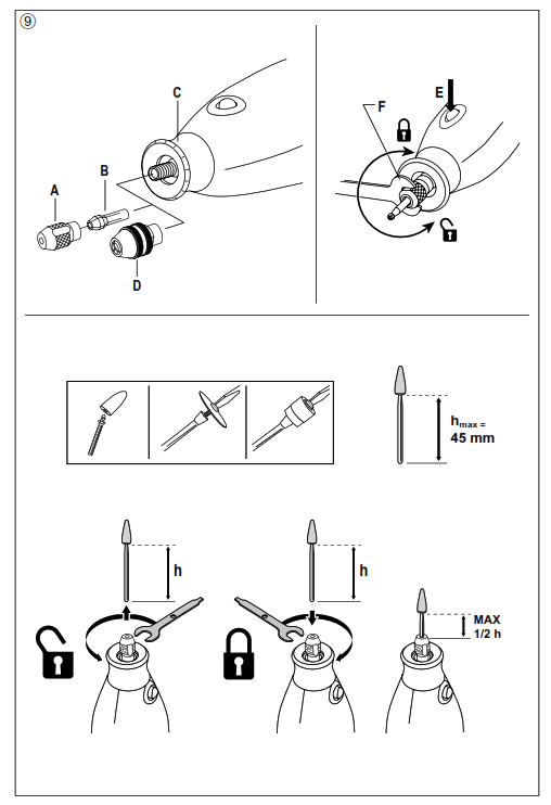 DREMEL 3000-5 Multi-tool incl. Accessories 5 parts - 2
