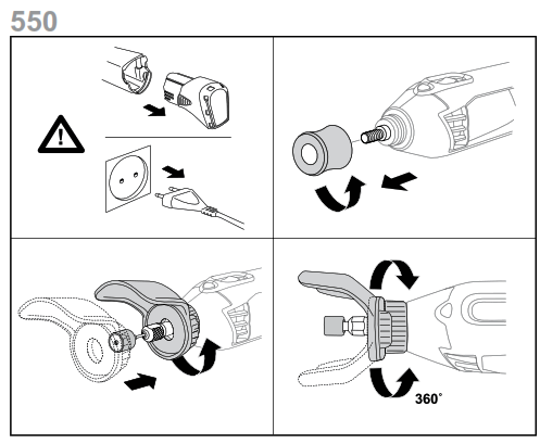 DREMEL 3000-5 Multi-tool incl. Accessories 5 parts - 6