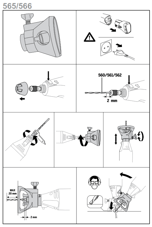 DREMEL 3000-5 Multi-tool incl. Accessories 5 parts - 7