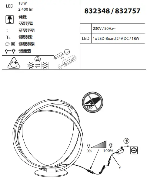Paul Neuhaus 8291-55 Melinda LED Pendant Light - Fig 1