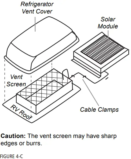 DOMETIC GP-ECLIPSE-190, GP-ECLIPSE-FLEX-190 Eclipse Series Solar Kit-FIG12