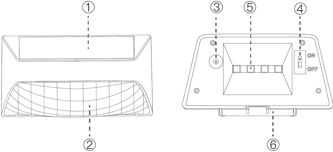 AGPTEK CDN-KF04A-RGB Outdoor Fence Light 01