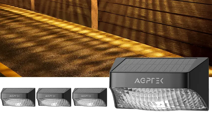 Agptek Cdn-kf04a-rgb Outdoor Fence Light User Manual