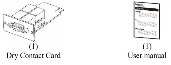 Schneider Electric VGLS9901 Easy UPS Dry Contact Card