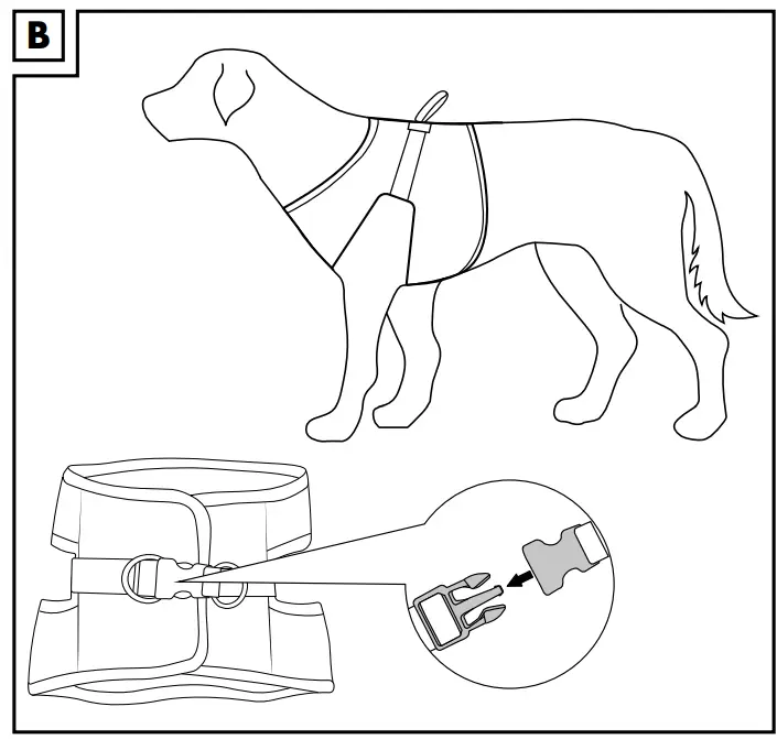 Zoofari-HG04974A-X-Large-Dog-Harness-fig-2
