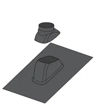 FR NKISCHE Profi-Air Dachhaube Roof Vent Cap Mounting instructions