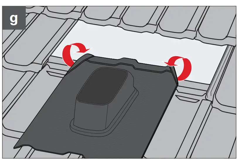 FR NKISCHE Profi-Air Dachhaube Roof Vent Cap Mounting instructions