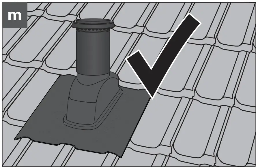 FR NKISCHE Profi-Air Dachhaube Roof Vent Cap Mounting instructions