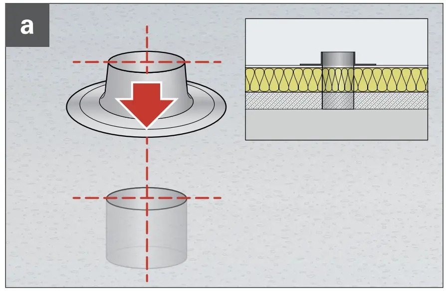 FR NKISCHE Profi-Air Dachhaube Roof Vent Cap Mounting instructions