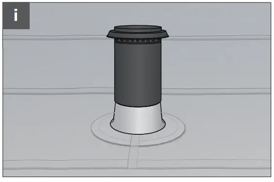 FR NKISCHE Profi-Air Dachhaube Roof Vent Cap Mounting instructions