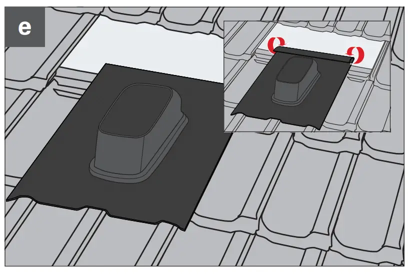 FR NKISCHE Profi-Air Dachhaube Roof Vent Cap Mounting instructions