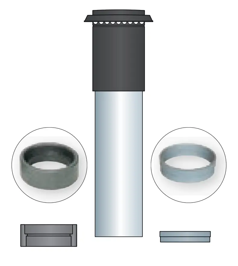 FR NKISCHE Profi-Air Dachhaube Roof Vent Cap