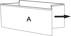 Kmart 43027880 Velvet Storage Box Silver Step 3