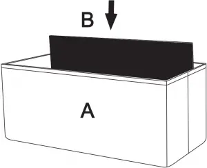 Kmart 43027880 Velvet Storage Box Silver Step 4