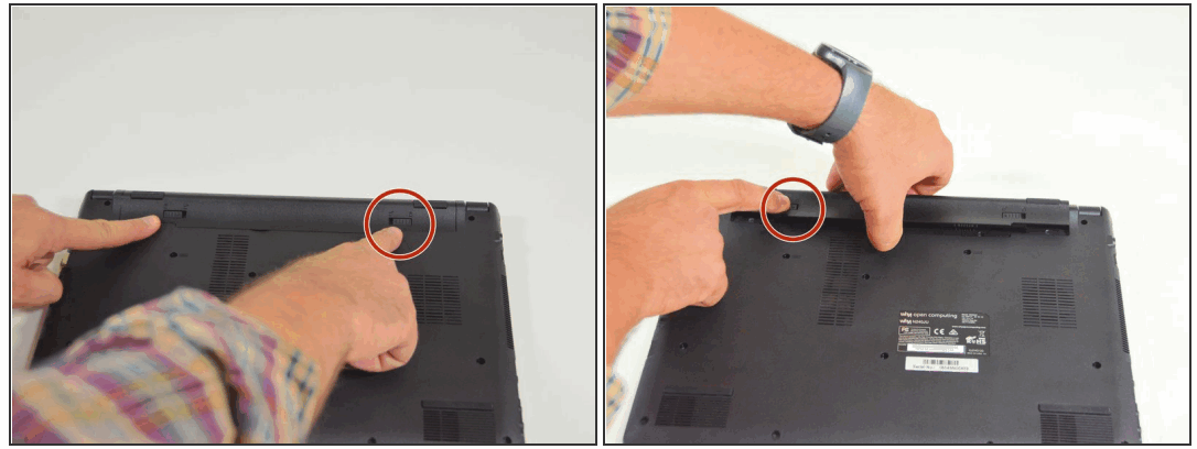 IFIXIT N240BU Fan Replacement - Battery