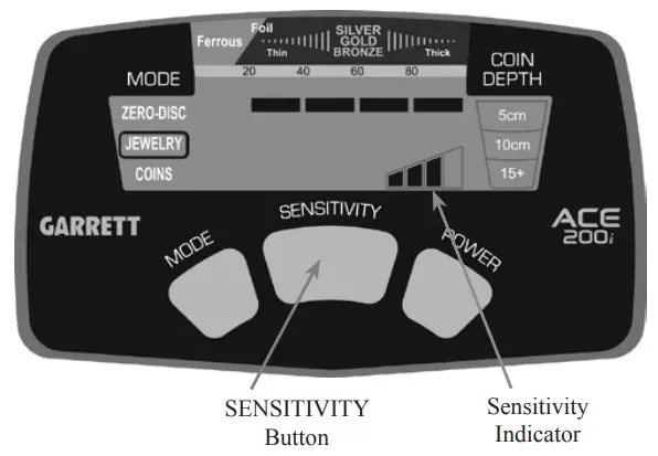 GARRETT ACE 200i Metal Detector - Fig 11