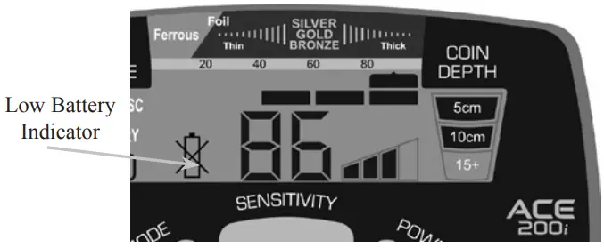 GARRETT ACE 200i Metal Detector - Fig 15
