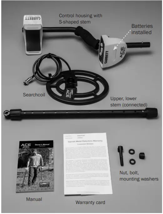 GARRETT ACE 200i Metal Detector - Fig 4