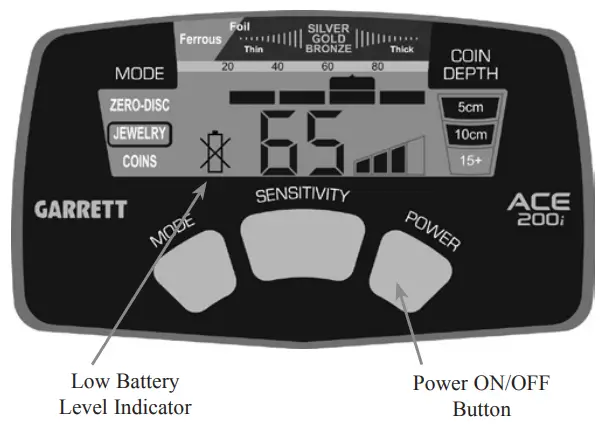 GARRETT ACE 200i Metal Detector - Fig 7