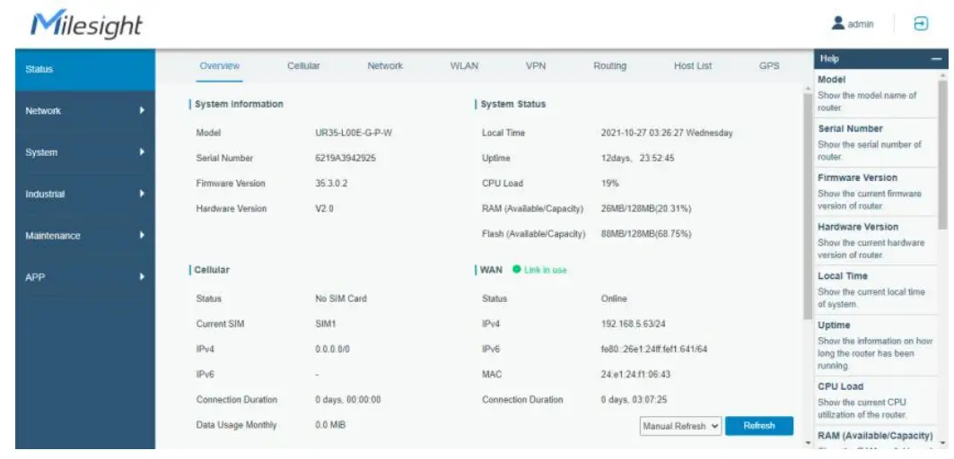 RG2I UR35 Industrial Router Pro Series - Figure 18