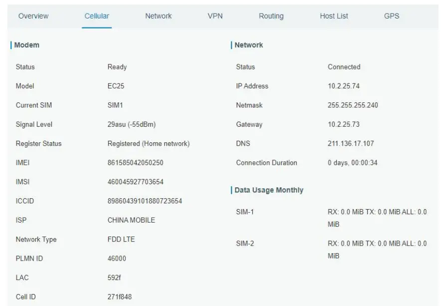 RG2I UR35 Industrial Router Pro Series - Figure 24