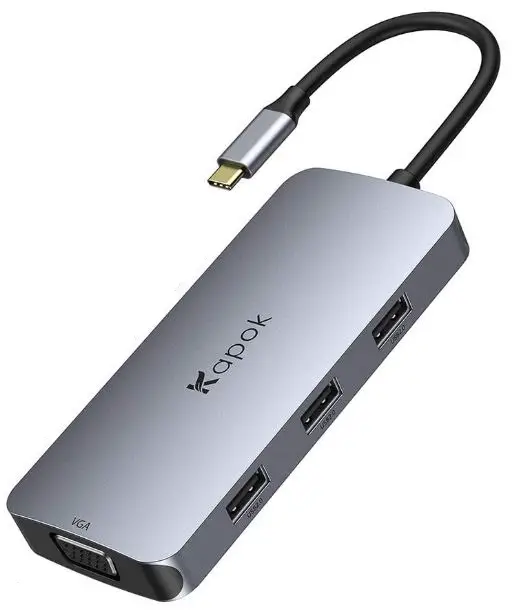 kapok UC0507 USB C to Dual HDMI Adapter
