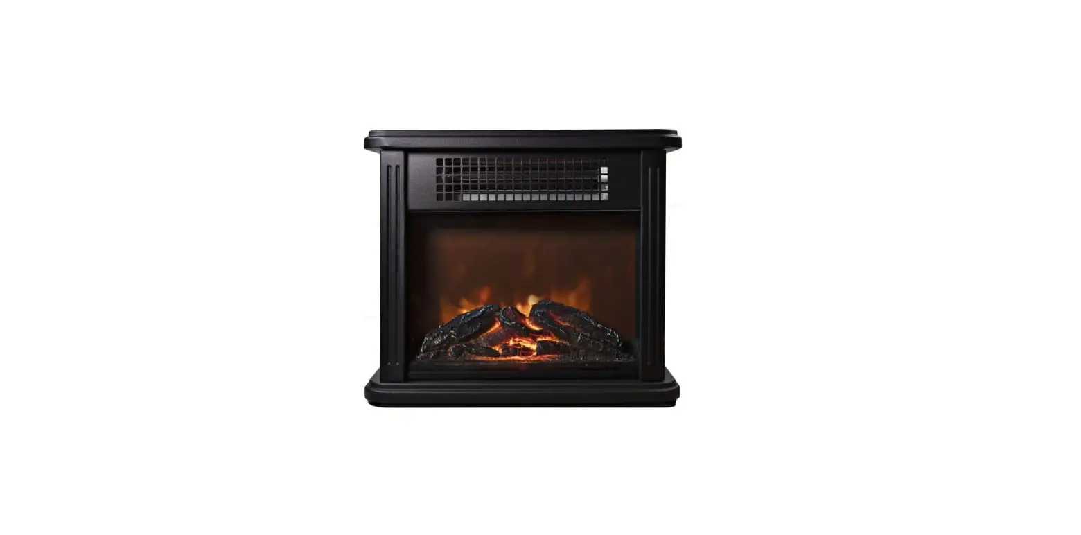 Comfort Zone Czfp20m Series Infrared Desktop Fireplace Heater With Metal Cabinet User Manual