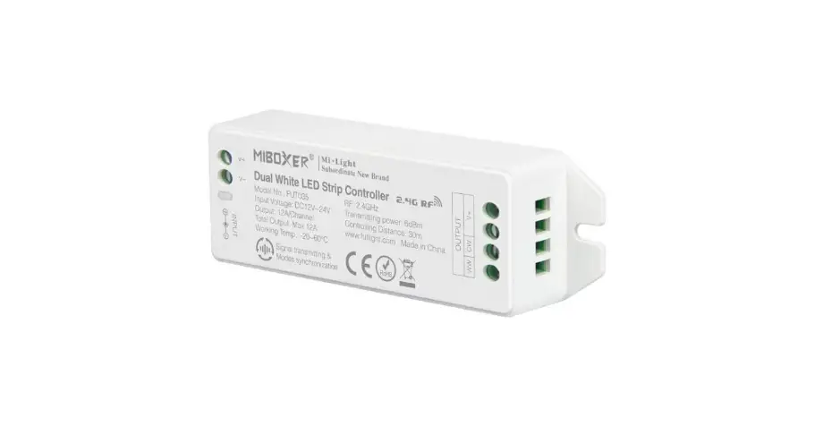 Miboxer Fut035 Tunable Cct Led Strip Controller User Manual