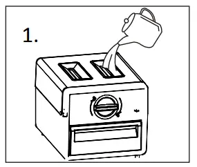 Haier HRF454T Series Fridge Freezer - maker1