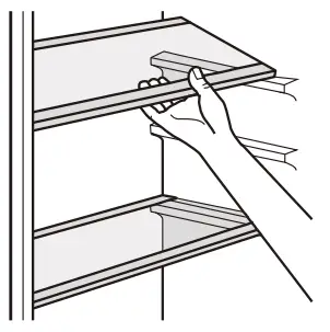 Haier HRF454T Series Fridge Freezer - movable