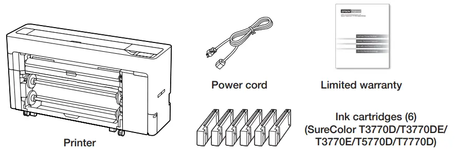 EPSON SureColor T3770D Single Function Inkjet Printers - have these items