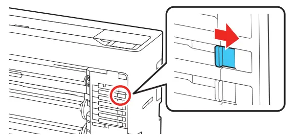 EPSON SureColor T3770D Single Function Inkjet Printers - unlock the ink tra