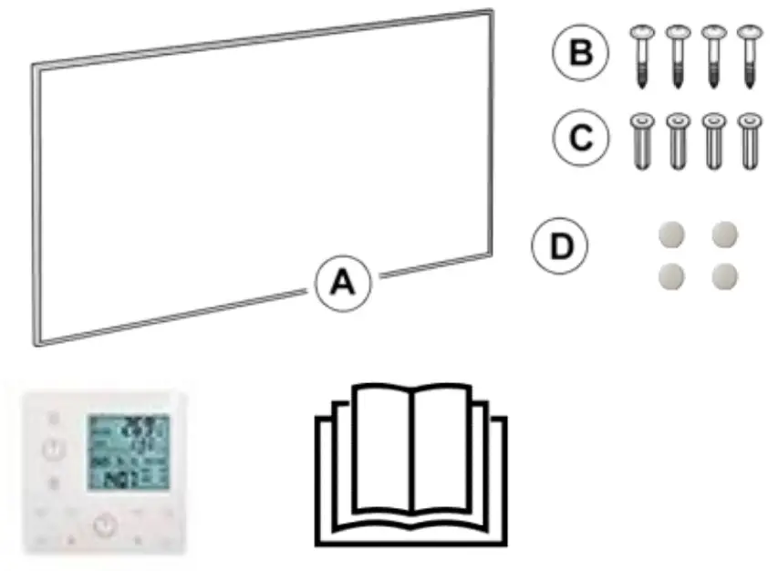Byecold HH0606L LED Light Panel Heater -FIG56