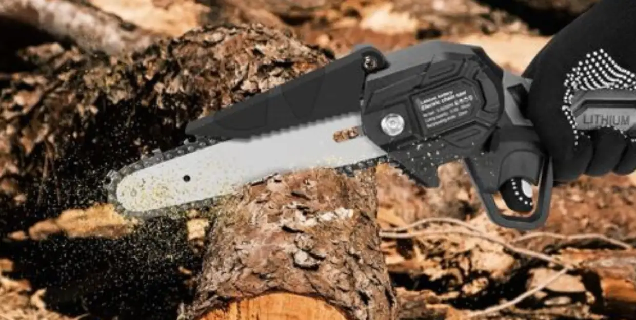 Sharper Image 4 Lithium Mini Chainsaw User Manual