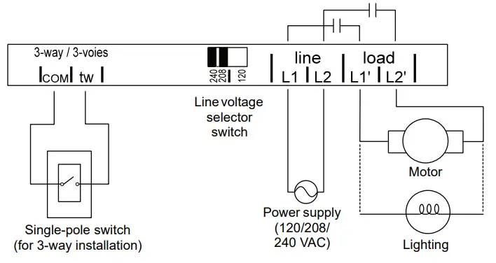 aube TI040 Industrial IndoorOutdoor Timer-cal pane