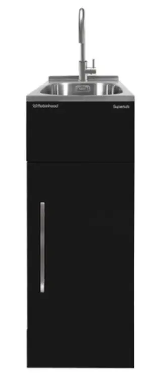 Robinhood ST3703SLIM 3 Black Gooseneck Slim Supertub