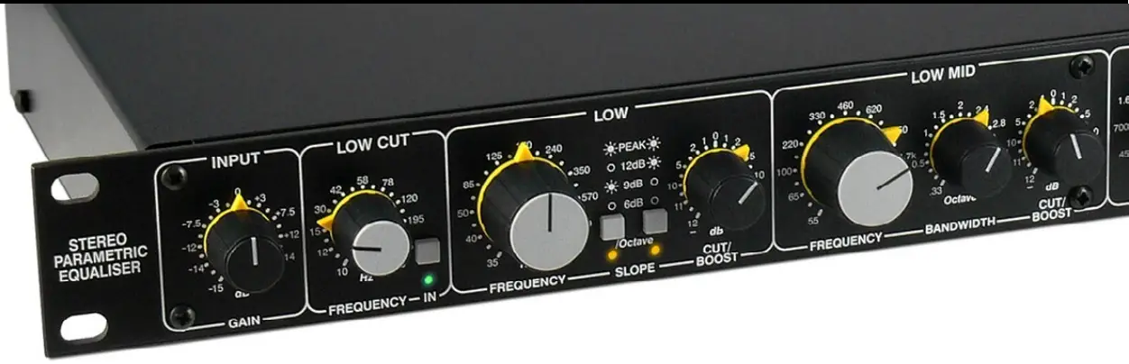 Stereo paramatric equalizer